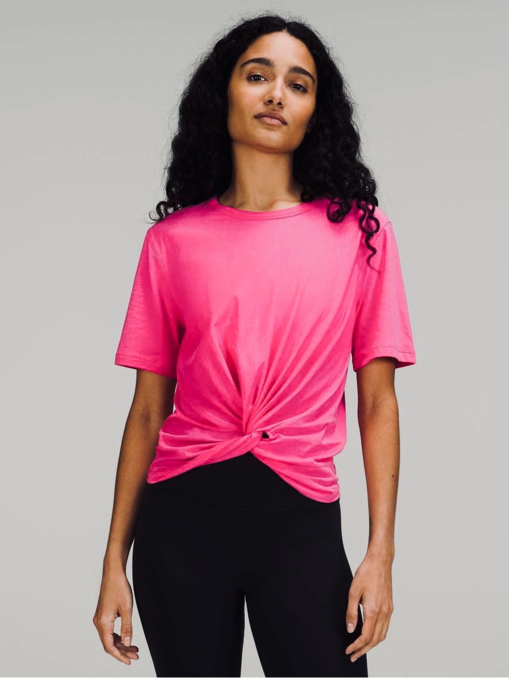 Lululemon Crescent T-Shirt in Pink